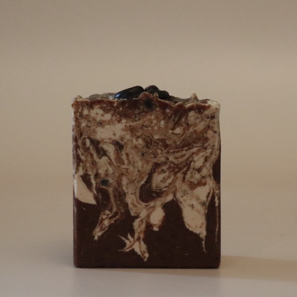 "Latte" Coffee & Goat Milk Artisan Soap Bar - Picture 9 of 9